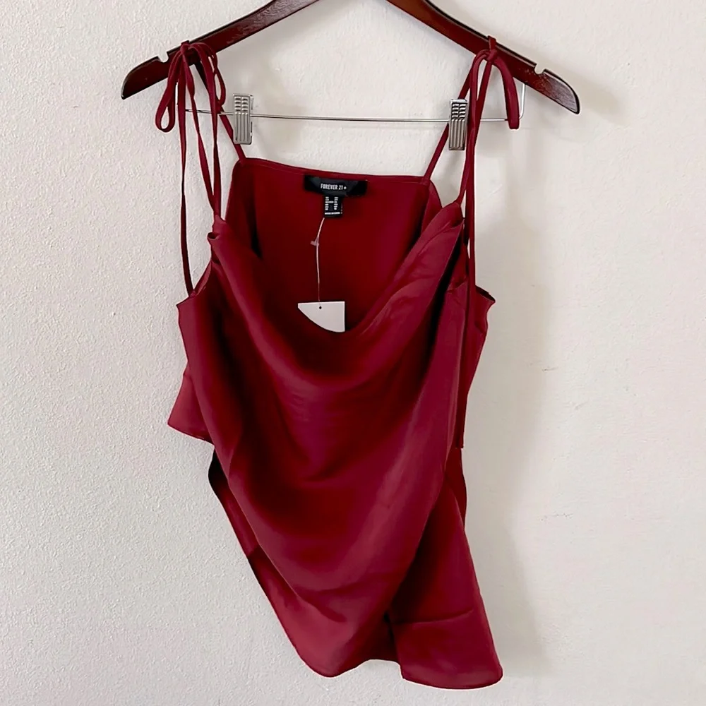 Forever 21+ Asymmetrical Top - Picture 1 of 14